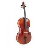 Gewa GS4020611121 Ideale Vc2 Çello (4/4) | Flamed Maple Arka Kapak Profesyonel Görünüm