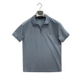 Gewer Fermuarlı Yakalı Slim Fit Kısa Kol Erkek Tişört-6819