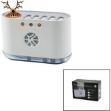 Geyik Figürlü 700ML Sese Duyarlı USB Şarjlı - Renkli Ledli Işık Hava Nemlendirici Buhar Makine - Koku Giderici 4.5W (2) - Beyaz
