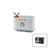 GEYİK FİGÜRLÜ 700ML SESE DUYARLI USB ŞARJLI - RENKLİ LEDLİ IŞIK HAVA NEMLENDİRİCİ BUHAR MAKİNE - KOKU GİDERİCİ 4.5W (5264)