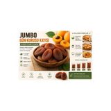 Geyik Jumbo Gün Kurusu Kayısı Doğal Kurutulmuş İri Boy 250 Gr
