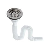 Geylani Çöpmak Büyük Mutfak Evye Lavabo Sifonu Geniş Süzgeç Sifon