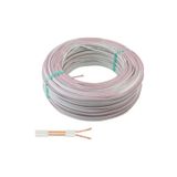 Geylani Yapı Market Geylani 5 Metre 2 X 0,75 Kablo Yassı Kordon Hoparlör Led Elektrik Kablosu Beyaz