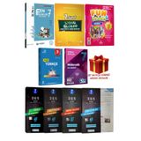 Gezegen Yayıncılık 7. Sınıf Seti:Türkçe+Matematik+Sosyal Bilgiler+Fen Bilimleri+İngilizce Soru Bankası+Çek-Kopar Test
