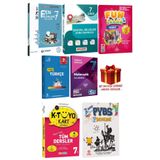 Gezegen Yayıncılık 7. Sınıf Seti:Türkçe+Matematik+Sosyal Bilgiler+Fen Bilimleri+İngilizce Soru Bankası+Yaprak Test+PYBS