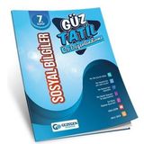 Gezegen Yayıncılık 7. Sınıf Sosyal Bilgiler Güz Tatil Kitabı