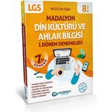 Gezegen Yayıncılık 8.Sınıf Madalyon Din Kültürü ve Ahlak Bilgisi 1. Dönem Denemeleri LGS