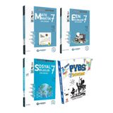 Gezegen Yayıncılık Matematik + Fen Bilimleri + Sosyal Bilgiler 7 Soru Gezegeni + 7.Sınıf PYBS 7 Deneme