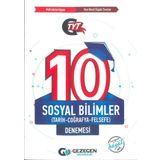 Gezegen Yayınları TYT Sosyal Bilimler 10 Deneme