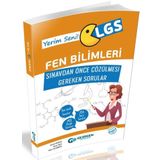 Gezegen Yayınları Yerim Seni LGS Fen Bilimleri Sınavdan Önce Çözülmesi Gereken Sorular