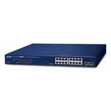 Gezegen Yönetilmeyen Gigabit Ethernet 10/100/1000 Tam Çift Yönlü Poe Üzerinden Güç Raf Kurulumu 1U 16X 10/100/1000Base-T Rj-45 2X Sfp Poe+ 36Gbps 26,8Mpps 440X208x44 Mm