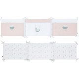 Gezenbebe Bunny Hero Bebek ve Çocuklar Için Nakışlı Karyola Kenar Koruyucu Tekstil - Standart