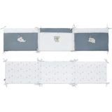 Gezenbebe Hero Bebek & Çocuklar İçin Nakışlı Karyola Kenar Koruyucu (40X180) Koala