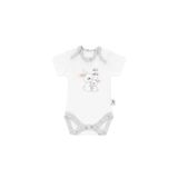 Gezenbebe Hero Bebekler İçin Kısa Kol Body Bunny 3-6 Ay