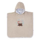 Gezenbebe Hero Kahraman Kapüşonlu Havlu Bebek Çocuk Pançosu Teddy