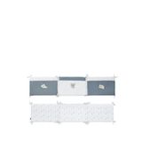 Gezenbebe Hero Koala Nakışlı Bebek Ve Çocuklar İçin Karyola Kenar Koruyucu 40 X 180 Cm - Gri
