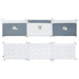 Gezenbebe Hero Koala Nakışlı Bebek ve Çocuklar Için Karyola Kenar Koruyucu 40 x 180 cm - Standart