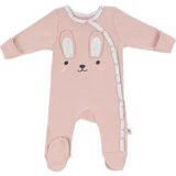 Gezenbebe Hero Uzun Kollu Nakışlı Bebek Tulumu Bunny - 0 - 3 Ay - Pembe