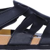 Gezer 00156 Siyah Cırtlı Yazlık Erkek Çocuk Sandalet