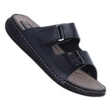 Gezer 11663 Siyah Tokalı Erkek Terlik