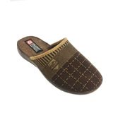 Gezer 13616 Termal Kumaş Erkek Halı Terlik - Kahverengi