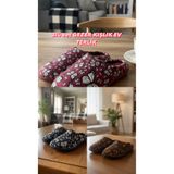 GEZER 3 LÜ SET KIŞLIK KADIN KIŞLIK&MİSAFİR&CEHİZLİK TERLİK. Kadın Ev Terlik ( 3lü SET ) TERLİK.