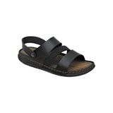 Gezer Anatomik Erkek Sandalet Terlik 11651 Siyah Hafif ve Rahat Yapı ile Terletmeyen Malzeme