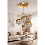 GEZER AYDINLATMA ŞEKER TOP MODERN LED SARKIT 3 RENK ROSE GOLD