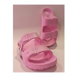 GEZER EKSTRA HAFİF ANATOMİK TABAN PEMBE HAVUZ PLAJ BALKON TERAS BANYO LAVABO EV VE SOKAK TERLİĞİ