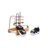 Gezer Kids 00202 Erkek Çocuk Sandalet Yazlık Cırtlı Tekstil Malzeme ile Rahat Kullanım - Siyah