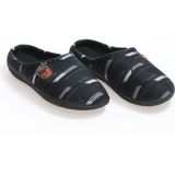 Gezer Kışlık Gondol Erkek Terlik Siyah PU Malzemeden İç Mekan Kullanımı İçin Konforlu