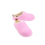 Gezer Kışlık Kauçuk Islak Zemine Uygun Ev Bahçe Içi Peluşlu Kadın Terlik GT5KZM.14769.00, Pembe, 36