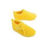 Gezer Kışlık Kız Çocuk Peluşlu Rahat Taban Cırt Cırtlı Ayarlanabilir Ev Okul Kreş Panduf Ayakkabı GA2KFM.03422.01, Sarı, 35