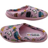 Gezer Kız Çocuk Pembe Ultra Hafif Okul Araç-Gereçleri Desenli Ev Içi Terlik GZTRT8521537 - 00Pembe