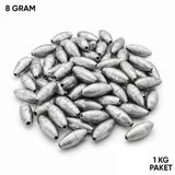 Gezer Olta Kurşunu - Zeytin Kurşun - 8 Gram - 1Kg
