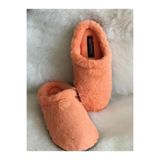 GEZER PELUŞ Kadın Kışlık Ev Ve Misafir Terliği