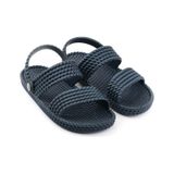 Gezer Yazlık Ayarlanabilir Kaydırmaz Taban Kadın Terlik-Sandalet-554651999 Lacivert