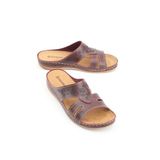 Gezer Yazlık Kadın Suni Deri Koleksiyon Terlik GT1YZE.08579.30, Bordo, 37