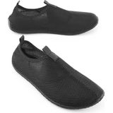 Gezer Yazlık Unisex PVC Taban Plaj Deniz Havuz Ayakkabı - 00 - Siyah