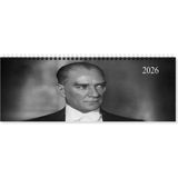 Gezginler Kırtasiye 2026 Atatürk/1 Masa Takvimi 33*13