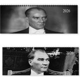 Gezginler Kırtasiye 2026 Masa Takvimi 2 Adet Atatürk