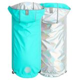 GF PET Çift Taraflı Köpek Yağmurluğu Aqua 4XLarge