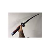 GF3D 3D Baskı Dekoratif Katana Kılıç – Cosplay ve Koleksiyon Aksesuarı (Siyah-Kırmızı)