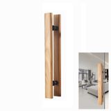 GFAZXDS Ahşap Cam Kapı Kolları, Cam Kapı çeker, Ağır Sürgülü ahır Kapı Kolları Cam çeker (1200Mm)