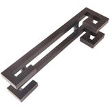 GFAZXDS Cam/Ahşap Kapı için 2-5Ft Uzun İtme Çekme Çubuğu, Garaj Kulübesi Otel Ofis Kapı Kolu, Paslanmaz Çelik Donanım Seti, Arka arkaya (D 150 cm/59,1 inç)