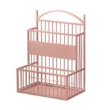GFAZXDS Damlama Tepsili Metal Şemsiye Standı Ev Ofis Kafe ve Otel için Giriş Yolu Depolama Çözümü Dekoratif Şemsiye Tutucu ve Şık Tasarım, Pembe Altın 36 * 25 * 60 cm