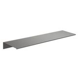 GFAZXDS Kalınlaşma Alanı Alüminyum Depolama Rafları Duş Rafı Metal Raflar Banyo Mutfak Donanım Kolye Gri Banyo Rafları Duvara Monte Ayna Çerçeve Düzenleyici (40 cm)