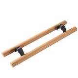 GFAZXDS Kapı Çekme Sürgülü Ahır Kapı Kolu Ahşap, Doğal İtme Kapısı Kolu, İç Dış Ağır Hizmet Camı/Metal/Garaj Kapıları Kolları, Kurulumu Kolay (Stil 2 100 cm/40 inç)