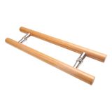 GFAZXDS Kapı Kolu Masif Ahşap Kapı Kolları, Ağır Hizmet Sürgülü Ticari Kapı Kolları, Cam Kapı/Ahşap Kapı/Metal Kapı/Ahır Kapısı için, Paslanmaya Dayanıklı (800 x 500 mm)