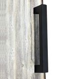 GFAZXDS Kapı Kolu Yükseltilmiş Kare Sürgülü Kapı Kolu, Ahır Kapısı/Ahşap Kapı/Sürgülü Kapı Kolu için Kullanılır (50 * 55 cm)